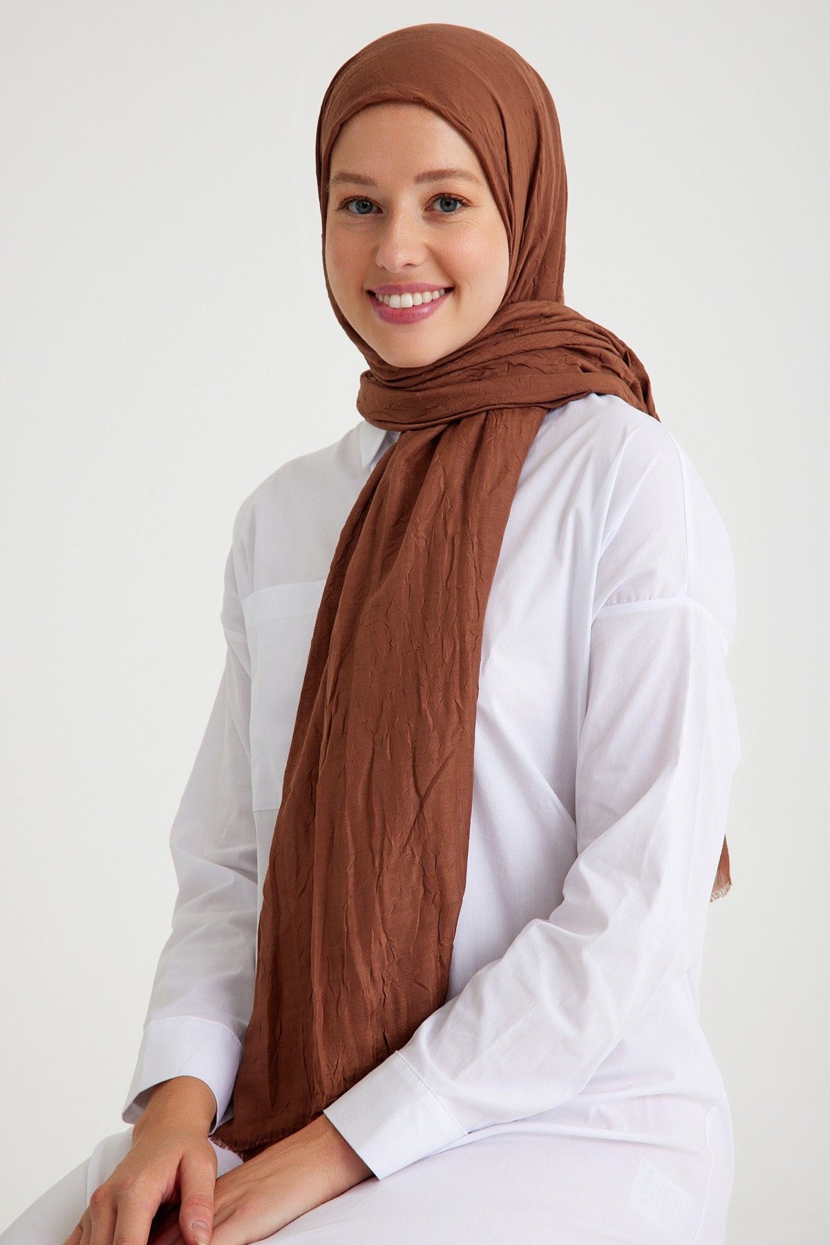 Qanu Bambu Kraş Kahverengi