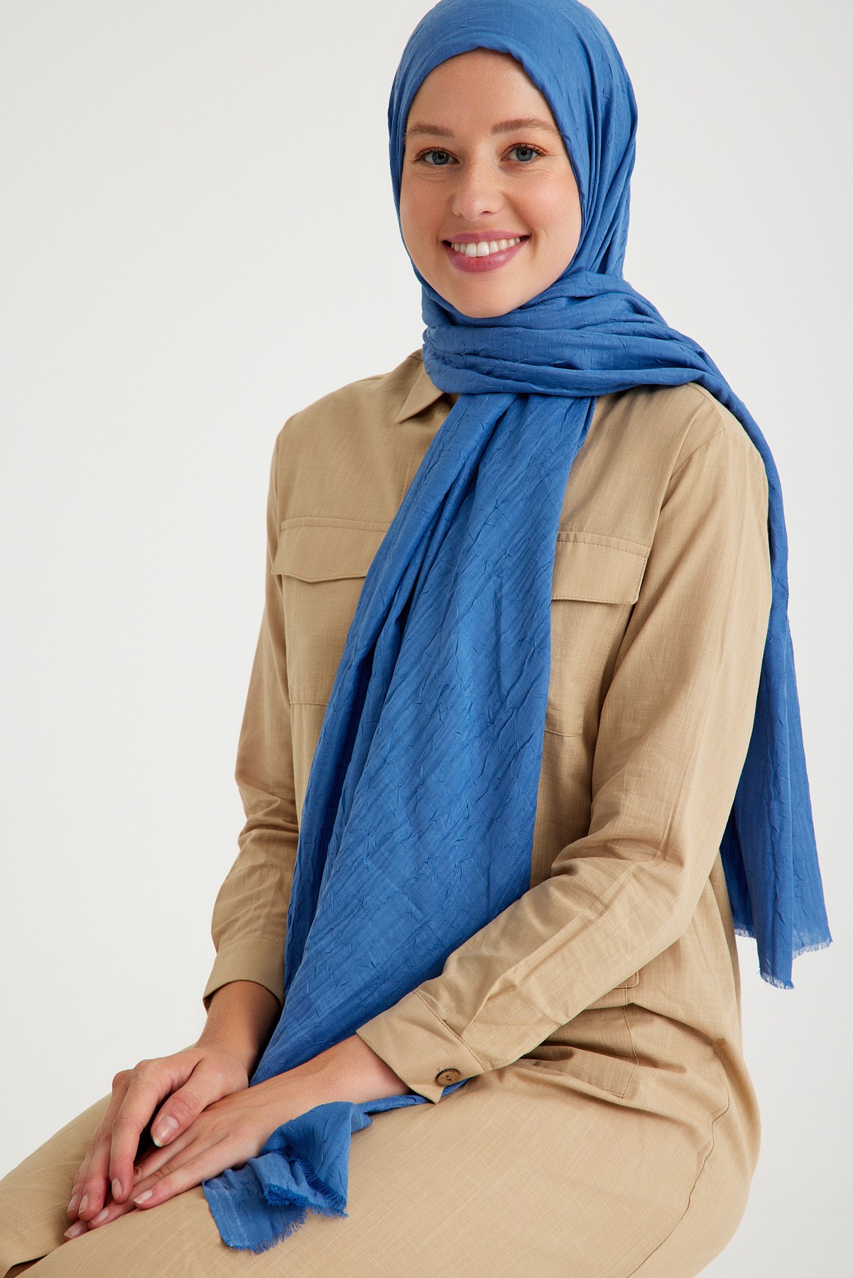 Qanu Bambu Kraş Mavi