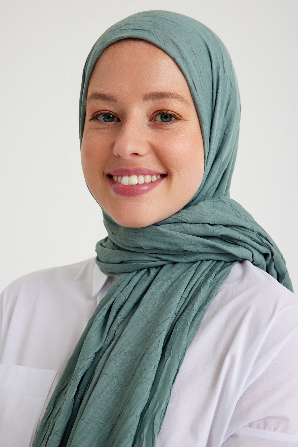 Qanu Bambu Kraş Mint - Tesettür Giyim