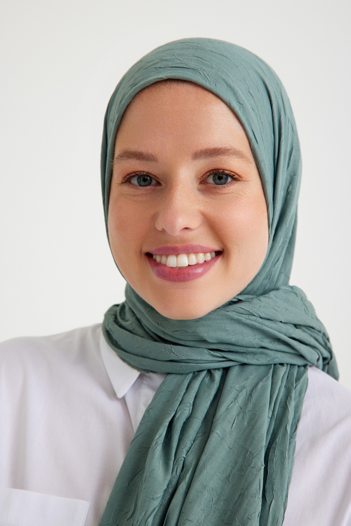 Qanu Bambu Kraş Mint - Tesettür Giyim