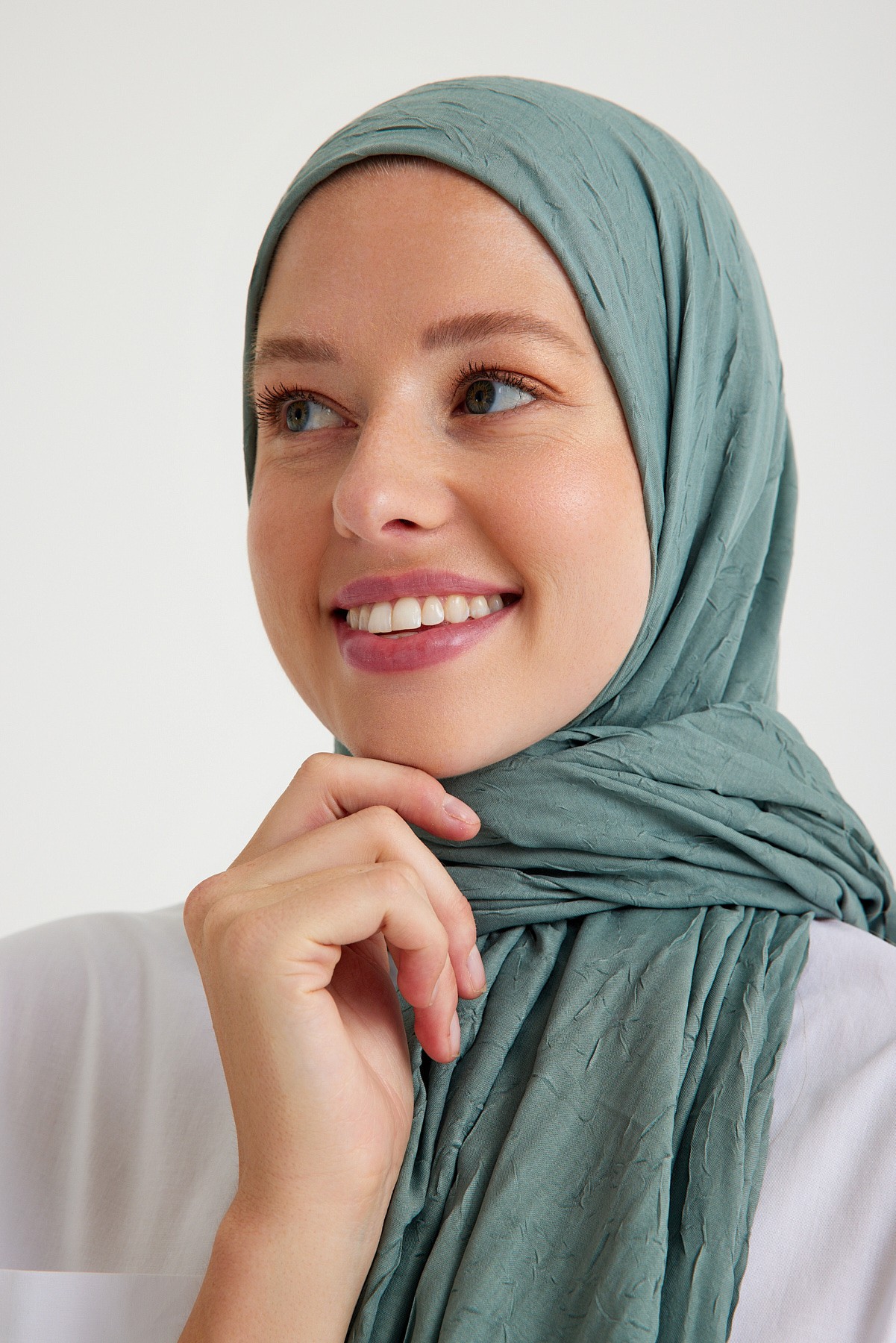 Qanu Bambu Kraş Mint - Tesettür Giyim