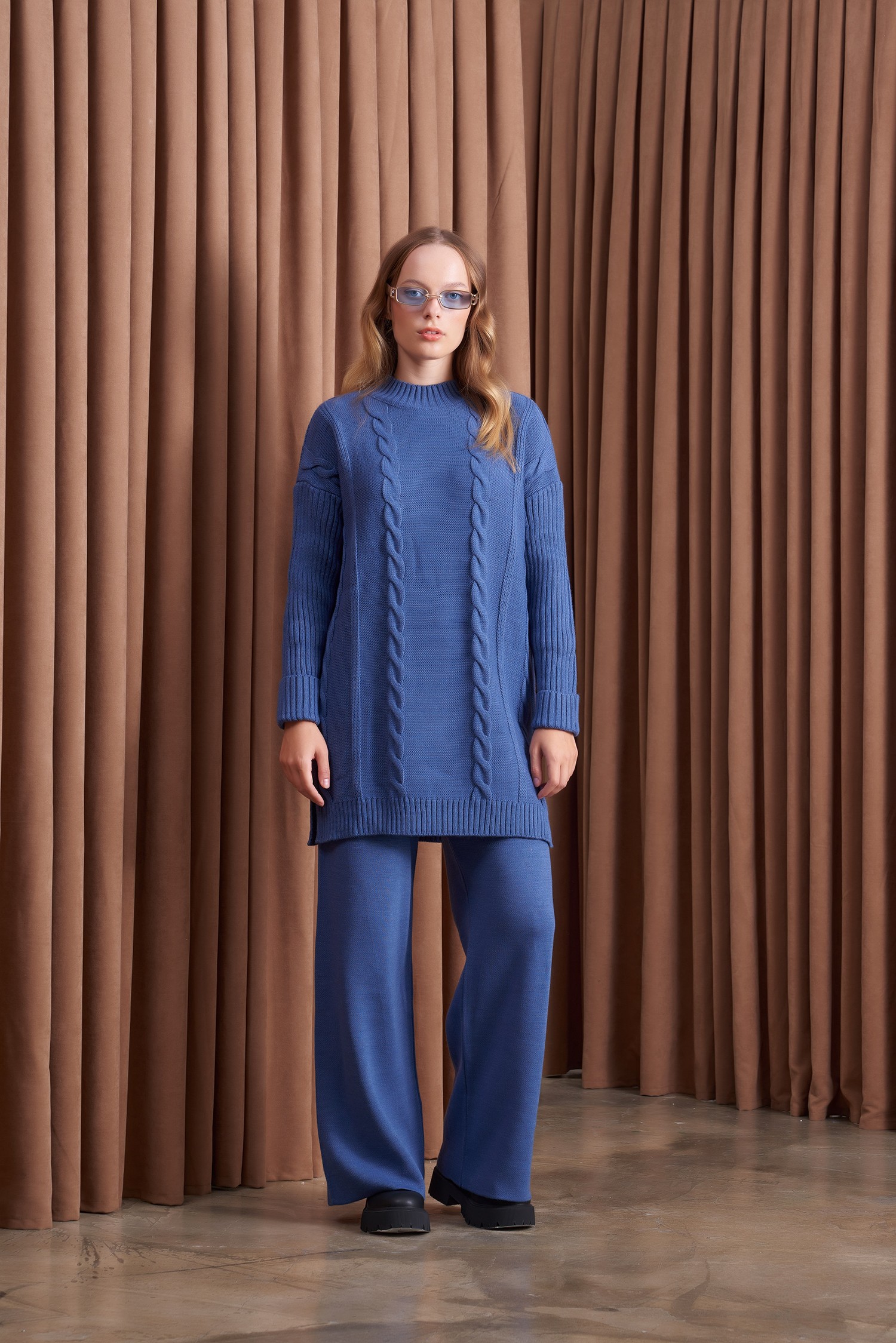 Qanu Lumos Triko Takım İndigo 