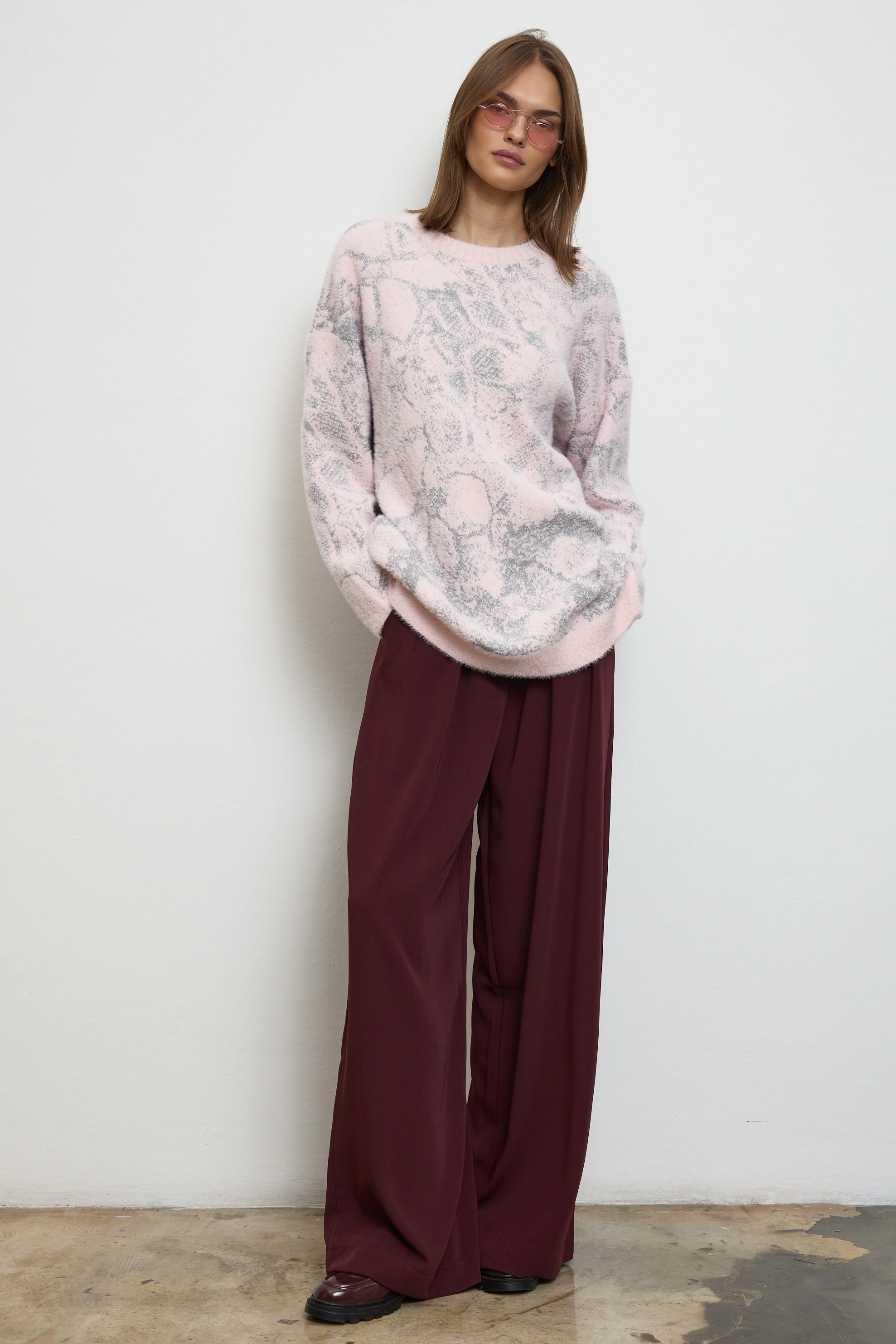 Qanu Angora Triko Kazak Pembe