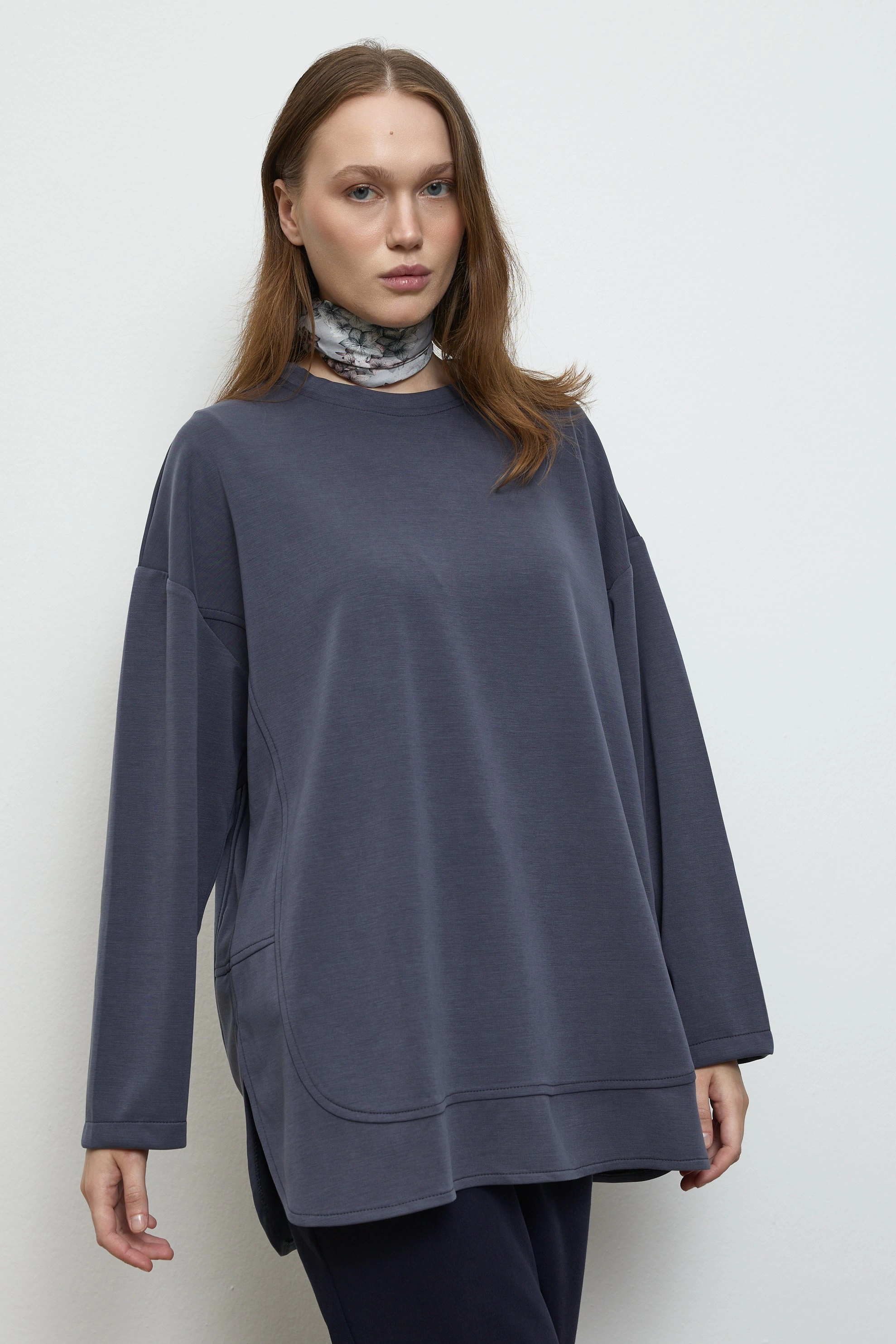 Qanu Asu Sweatshirt Lacivert