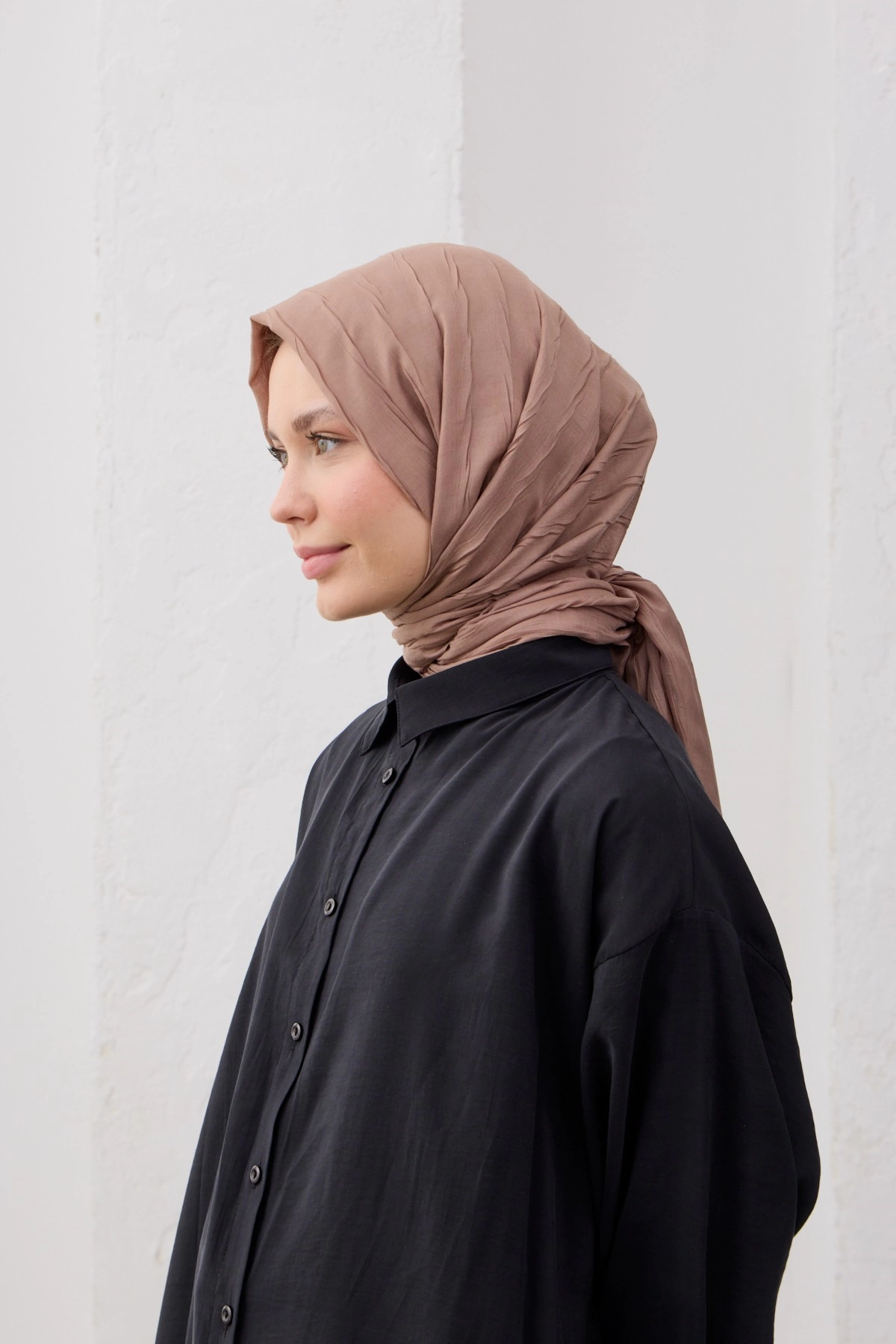 Qanu Bambu Pilise Şal Vizon