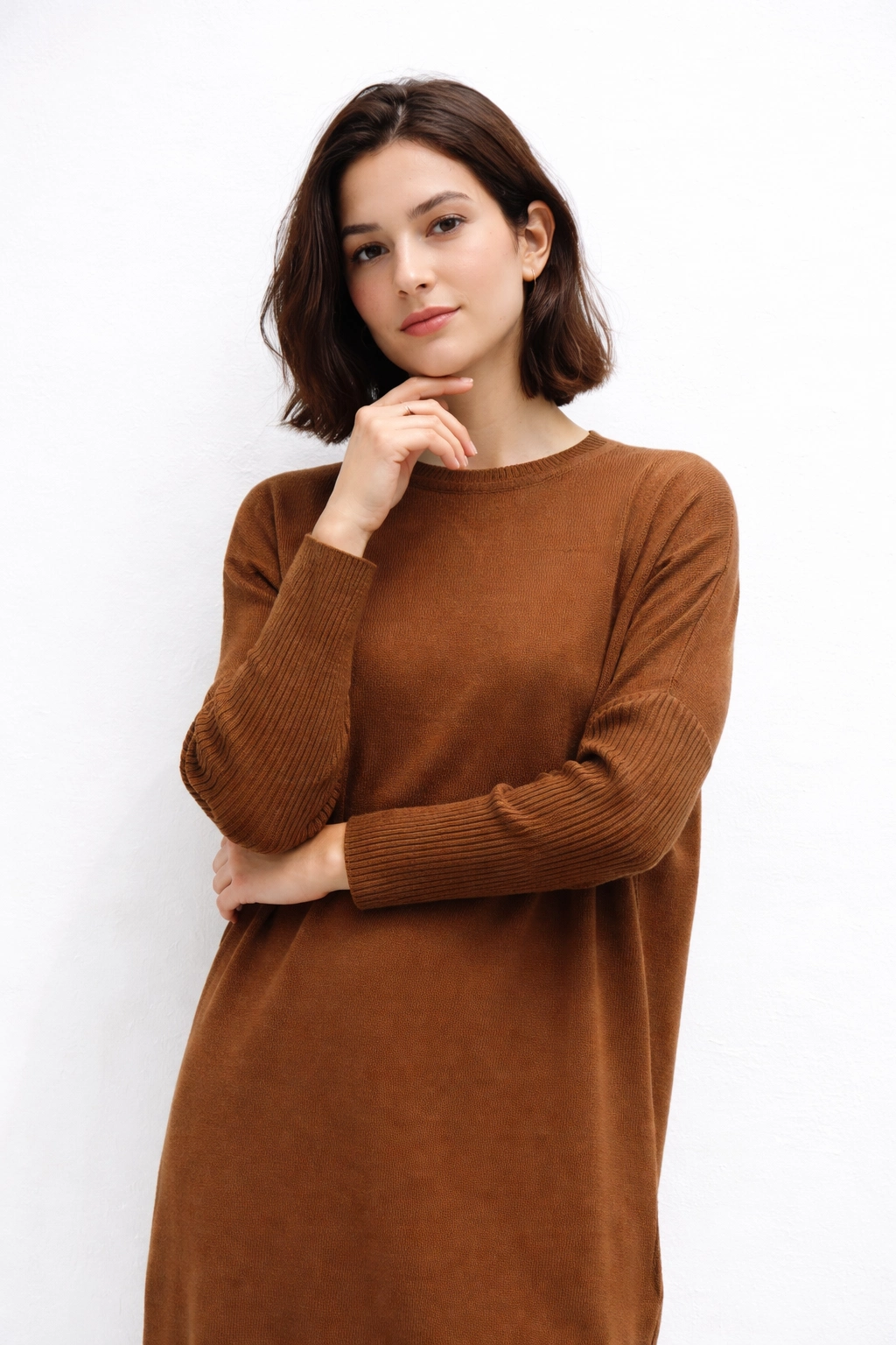 Qanu Basıc Triko Taba 