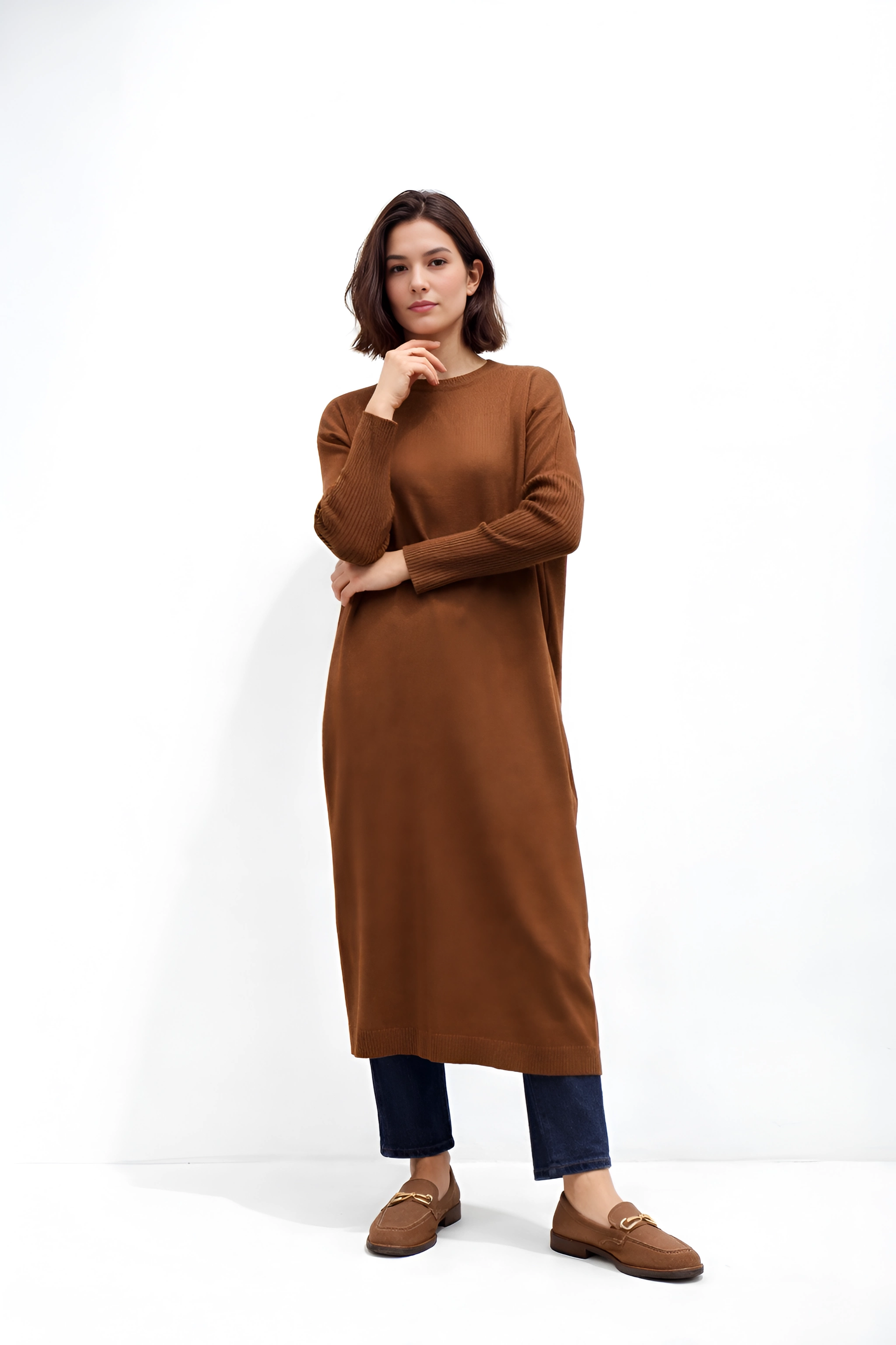 Qanu Basıc Triko Taba 