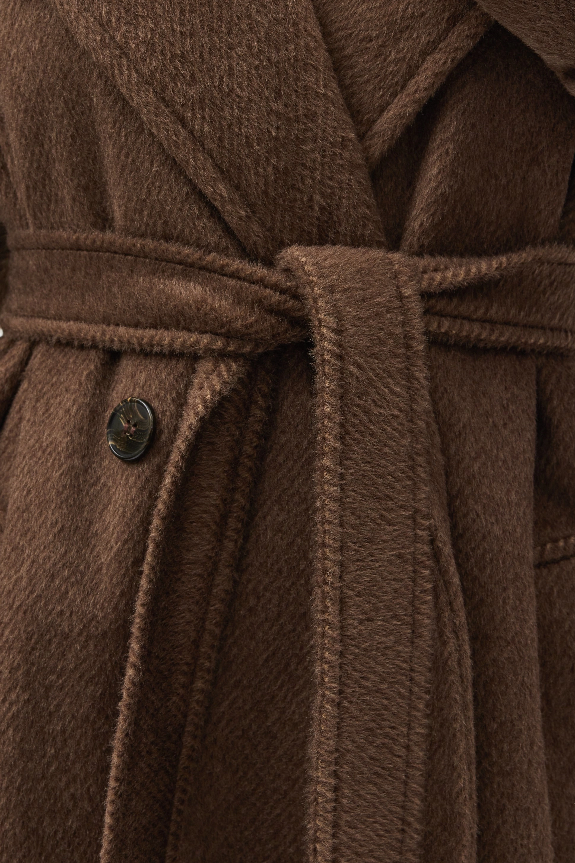 Qanu Elite Kaban Kahverengi - Tesettür Giyim