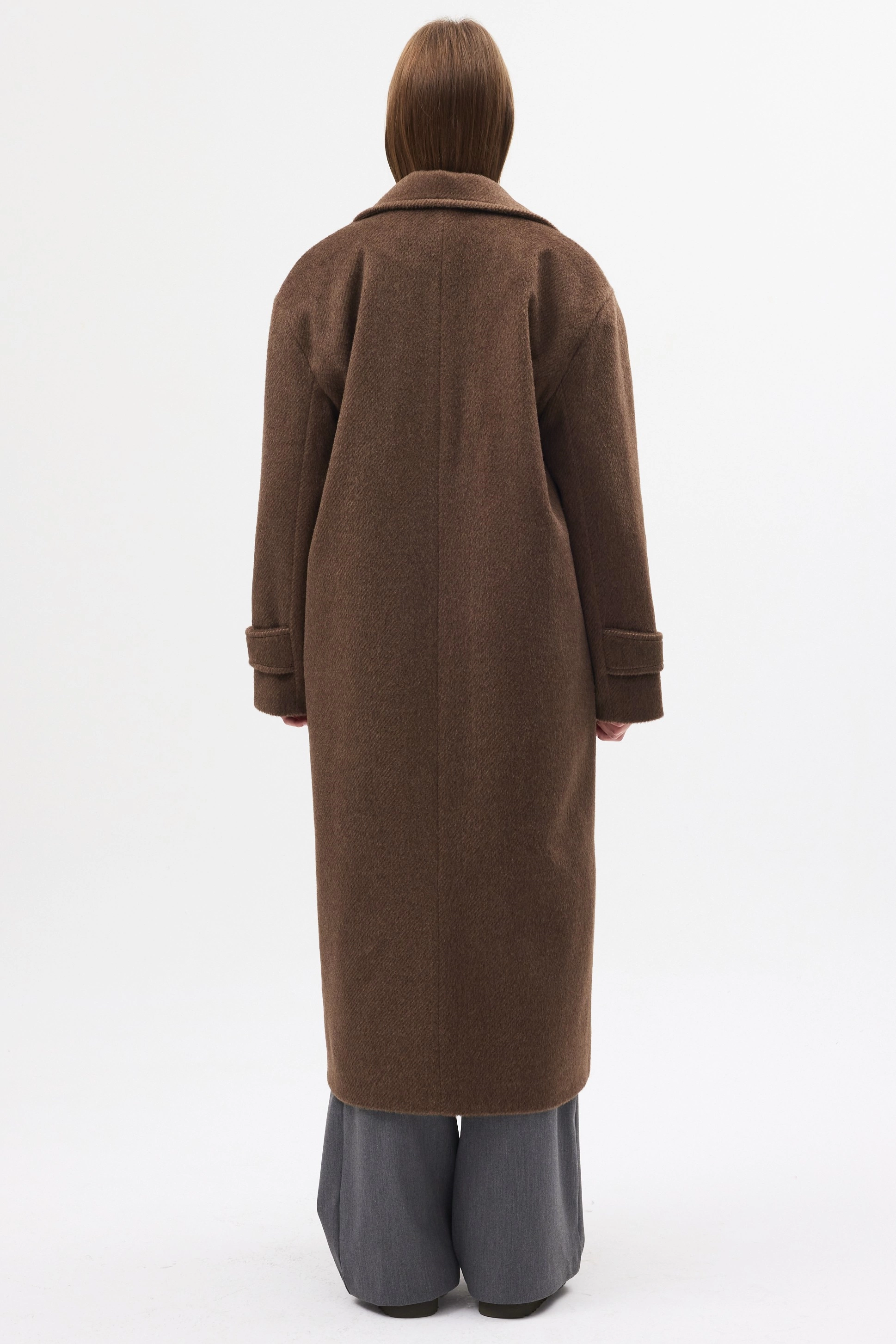 Qanu Elite Kaban Kahverengi - Tesettür Giyim