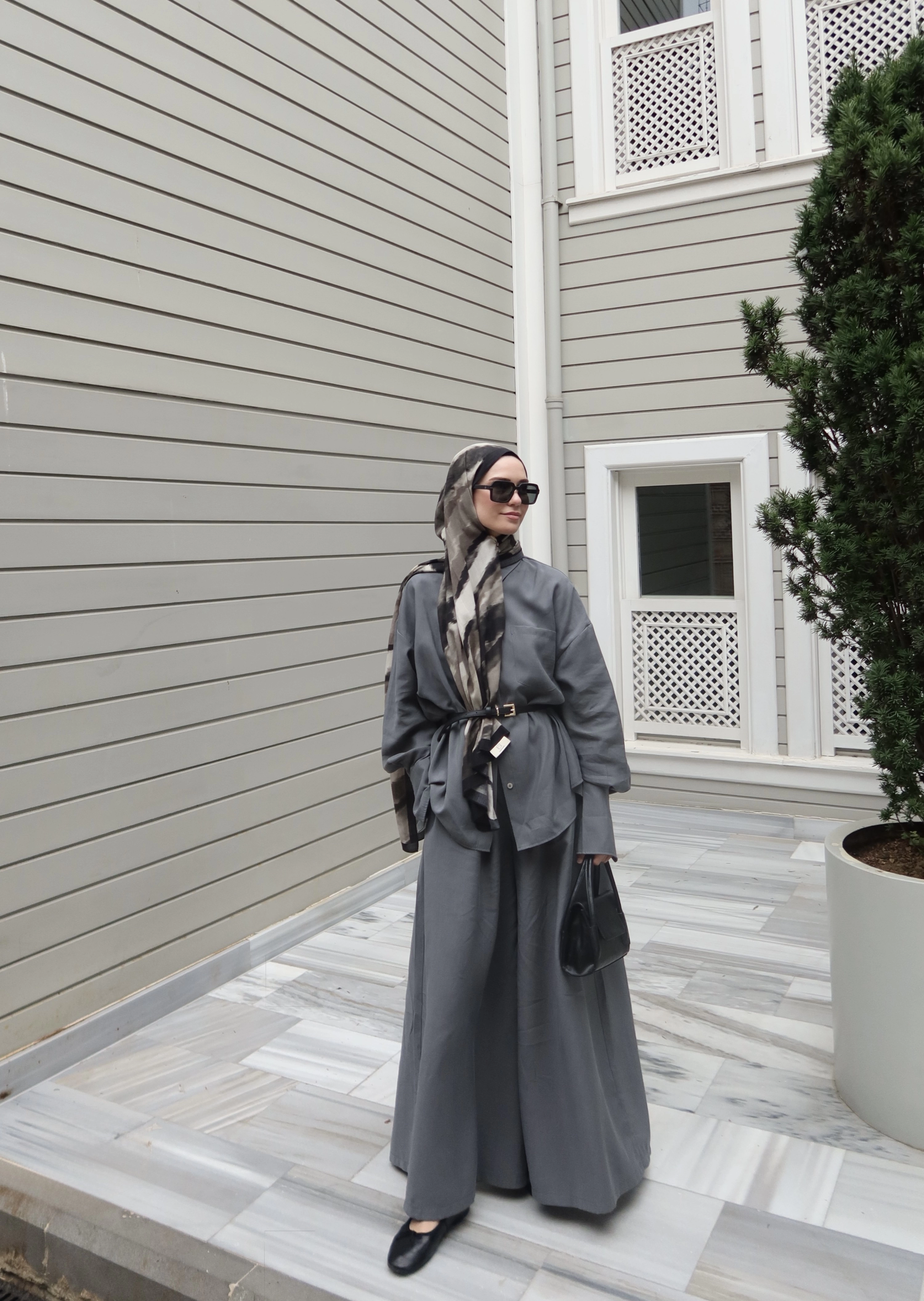 Qanu Fresh Pantolonlu Füme