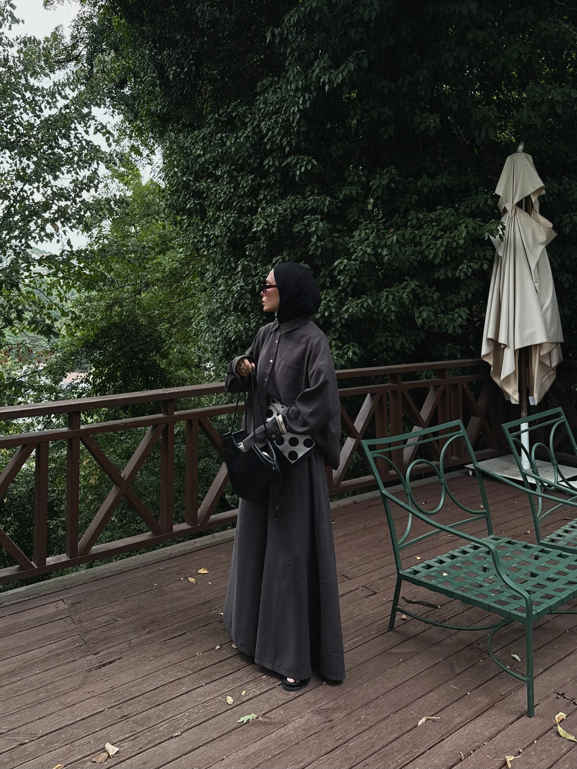 Qanu Fresh Pantolonlu Takım Acı Kahve 