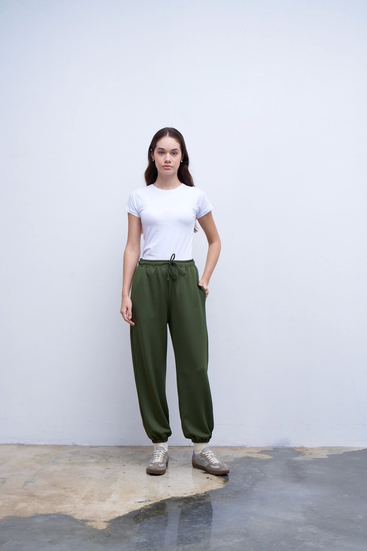 Qanu Jogger Pantolon Haki 