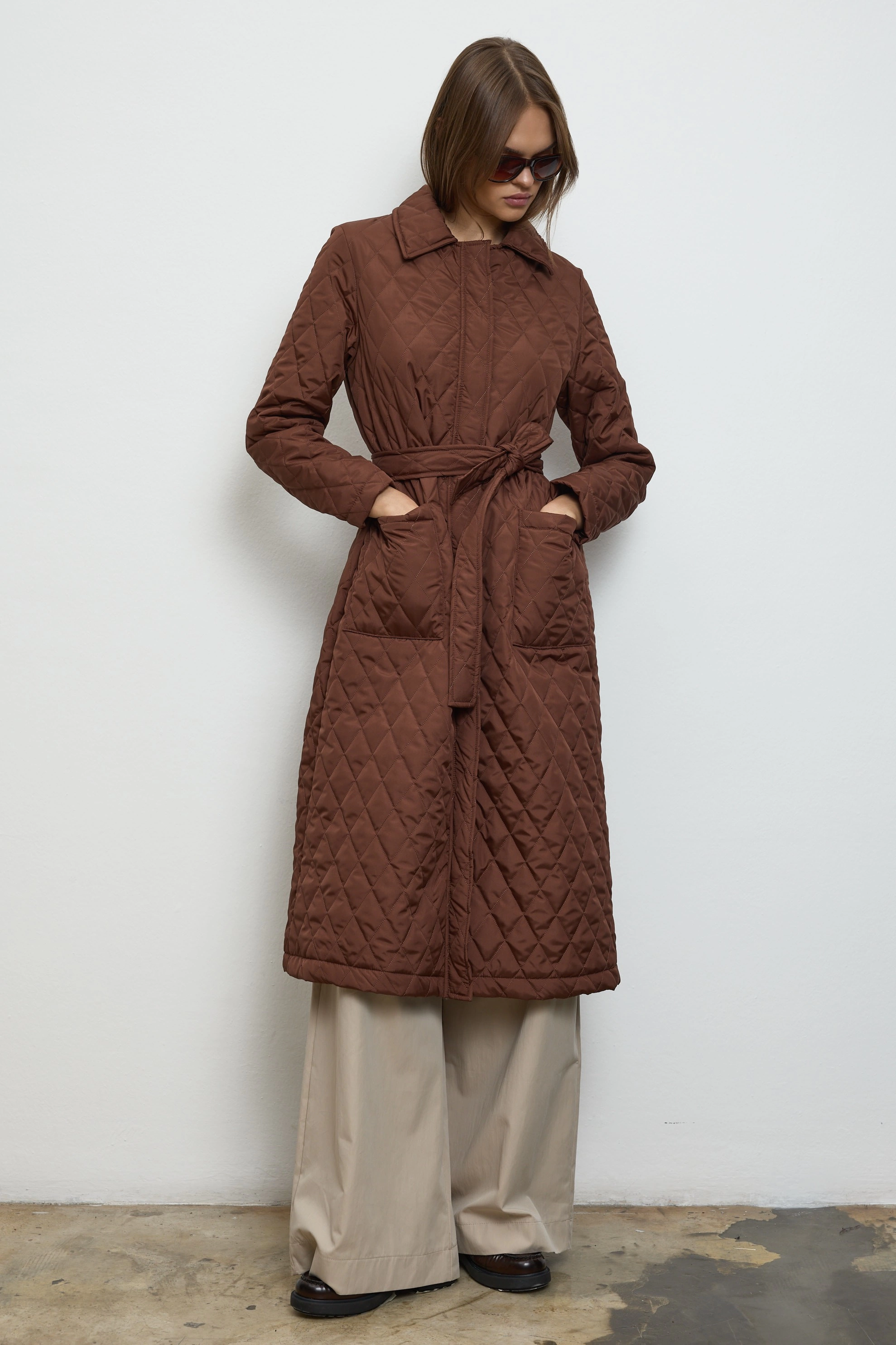 Qanu Kapitone Mont Kahverengi