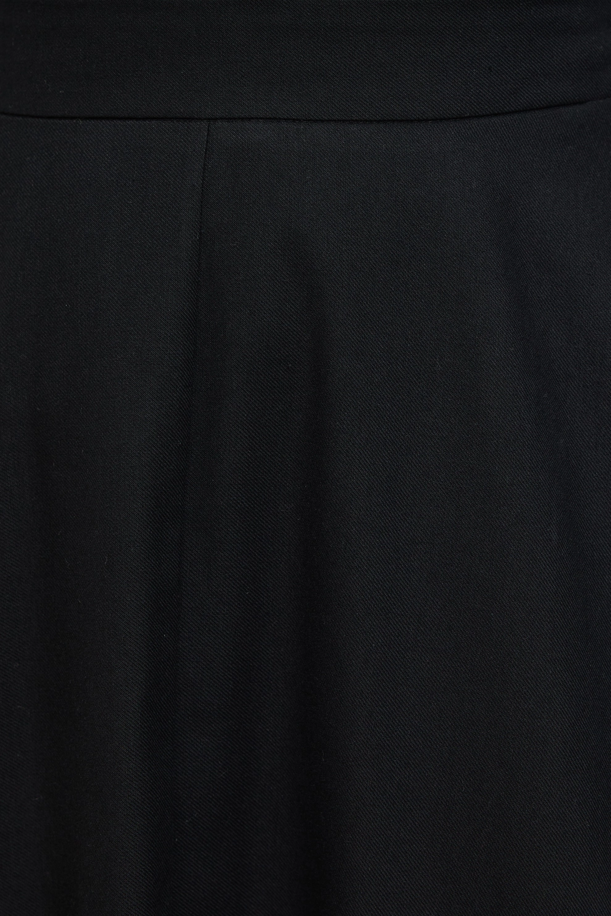 Qanu Leydi Etek Siyah - Tesettür Giyim