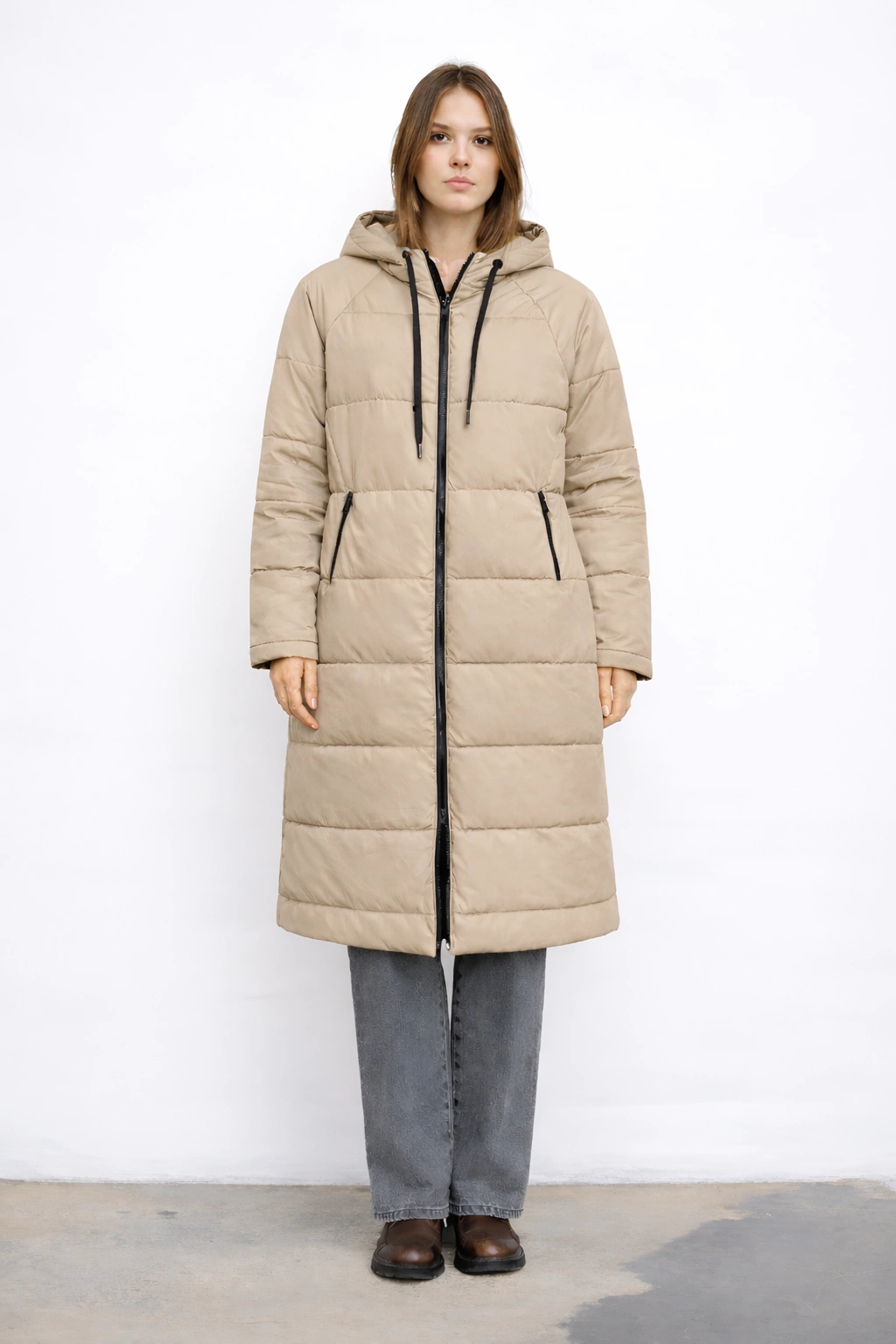 Qanu Luna Şişme Mont Vizon