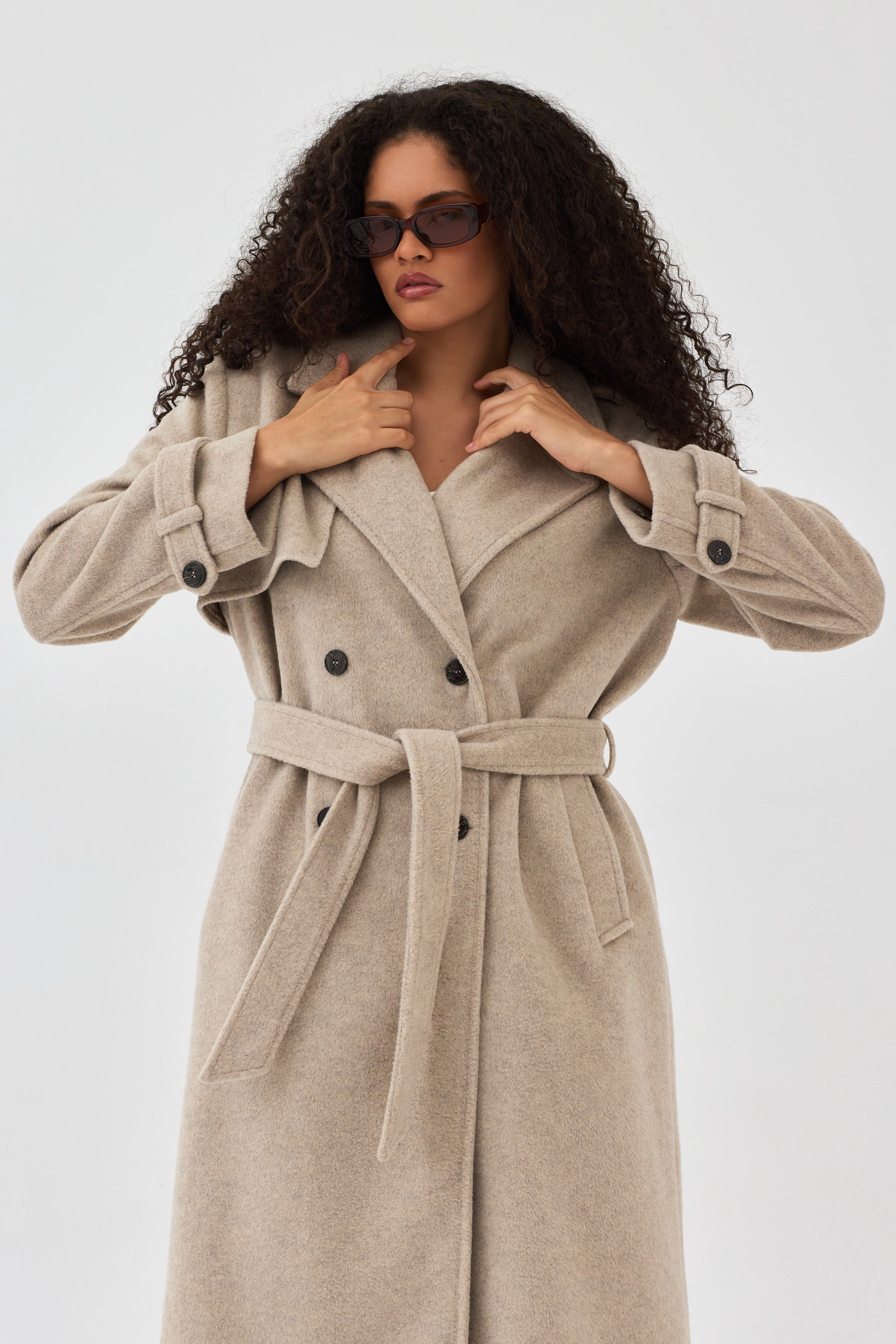 Qanu Lunaris Kaban Vizon - Tesettür Giyim