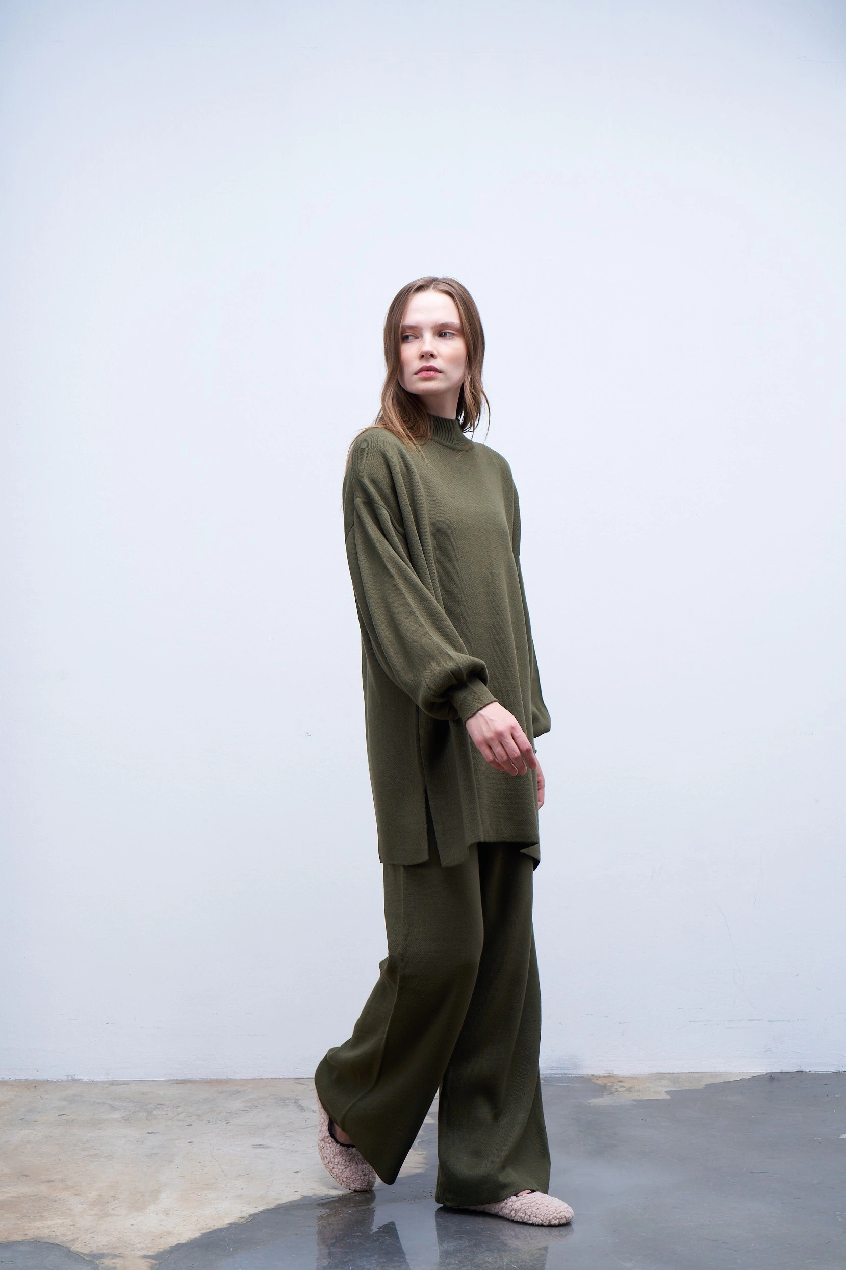 Qanu Manolya Triko Takım Haki 