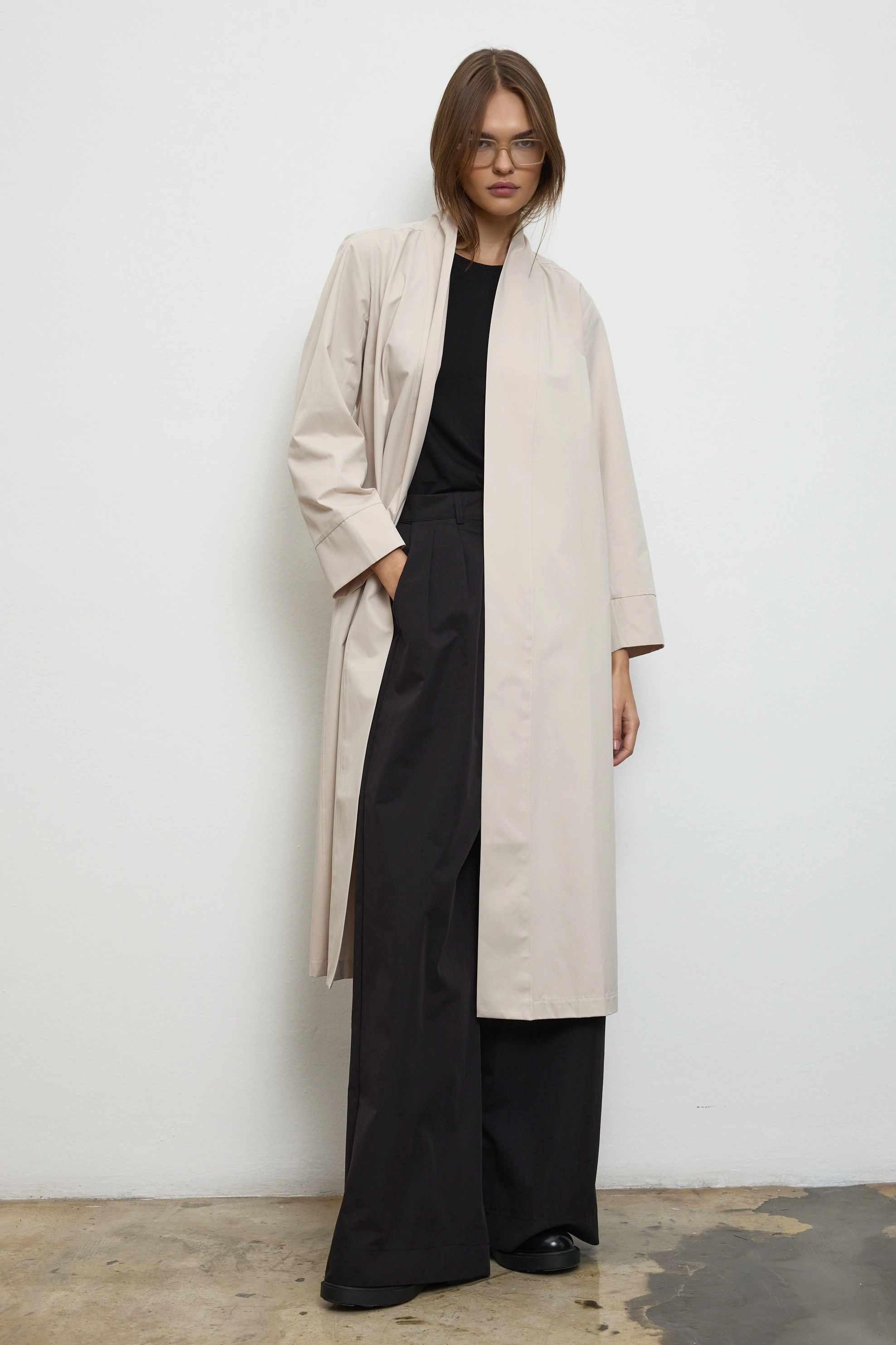 Qanu Moon Trençkot Bej