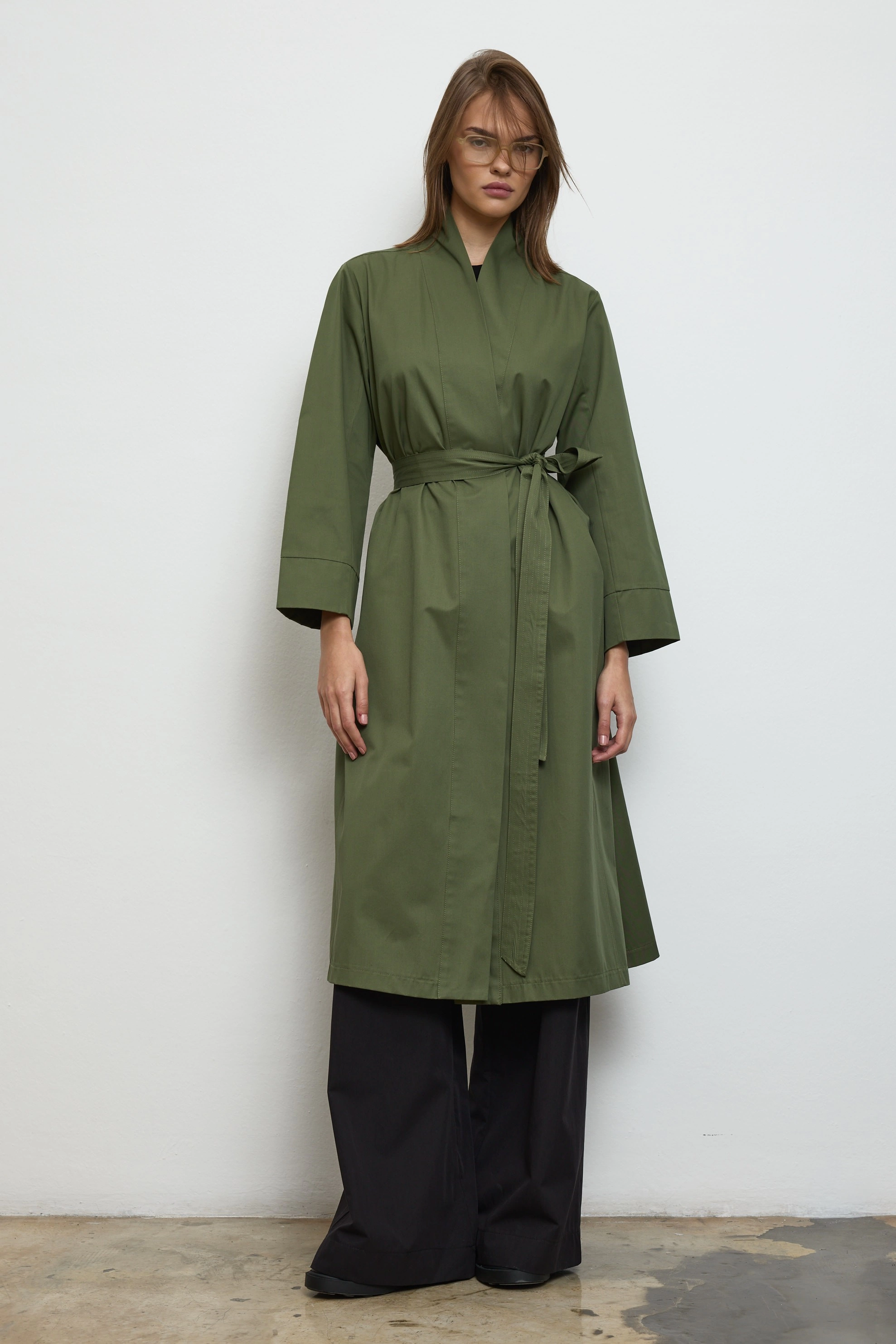 Qanu Moon Trençkot Haki