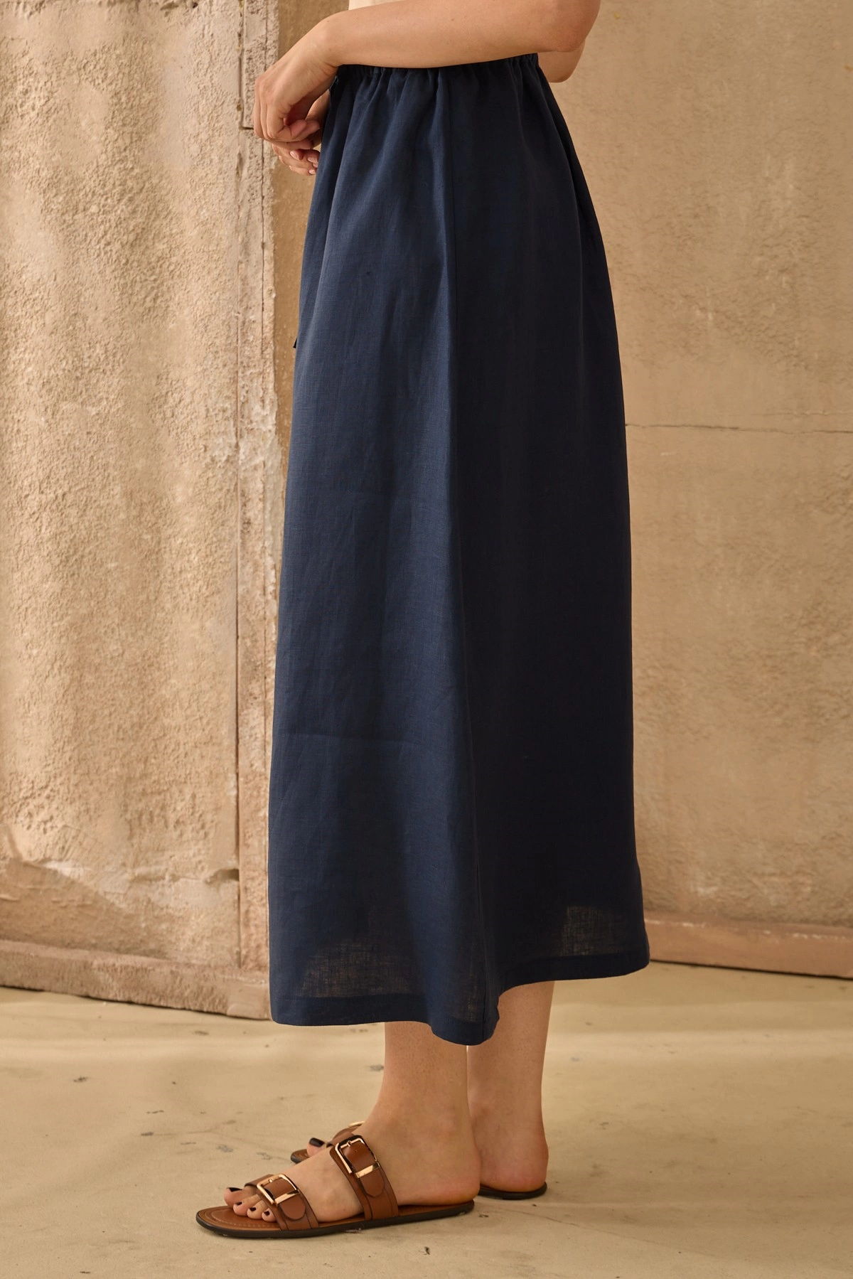 Qanu Nola Keten Takım Lacivert