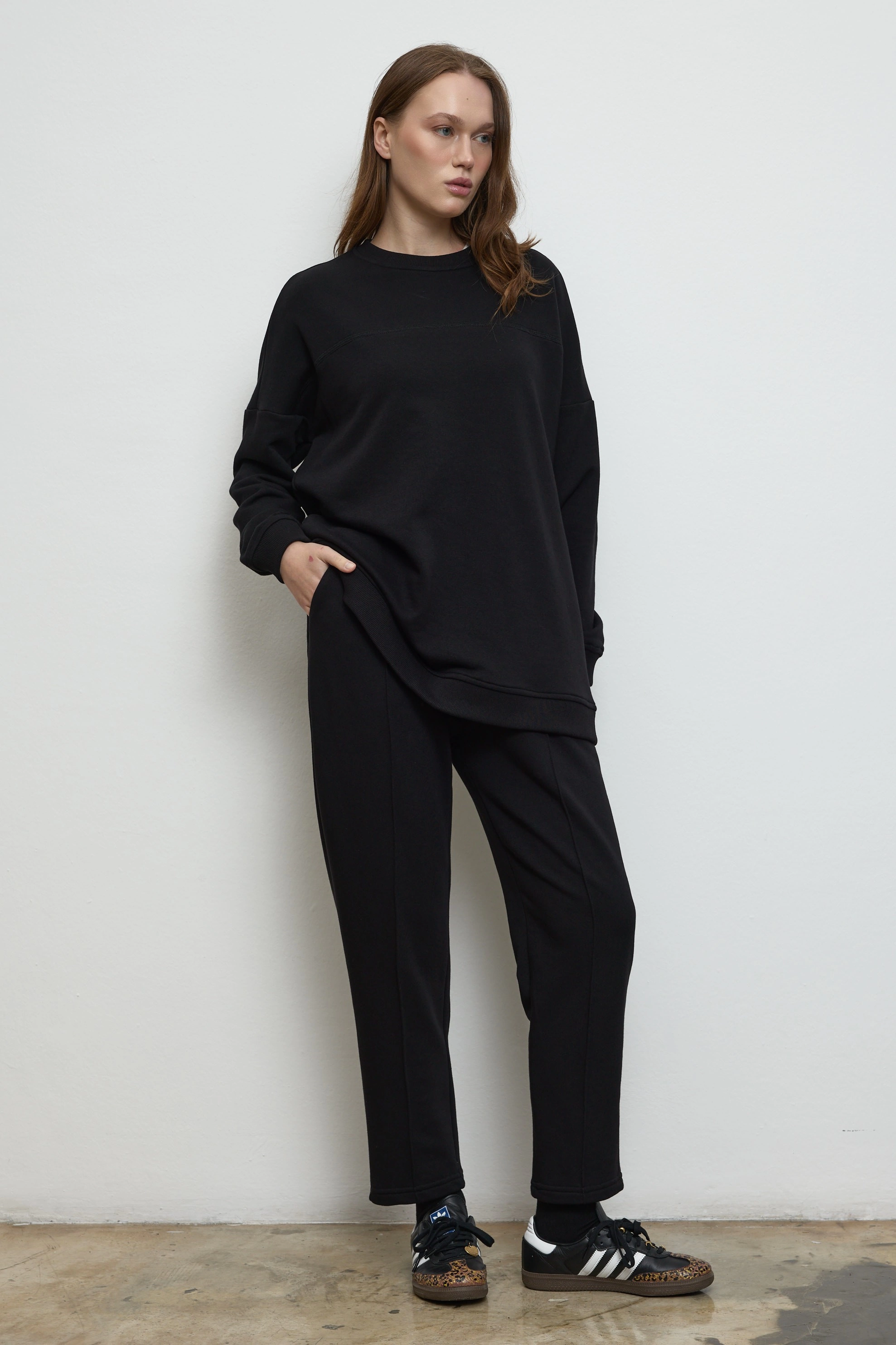 Qanu Vera Eşofman Takım Siyah