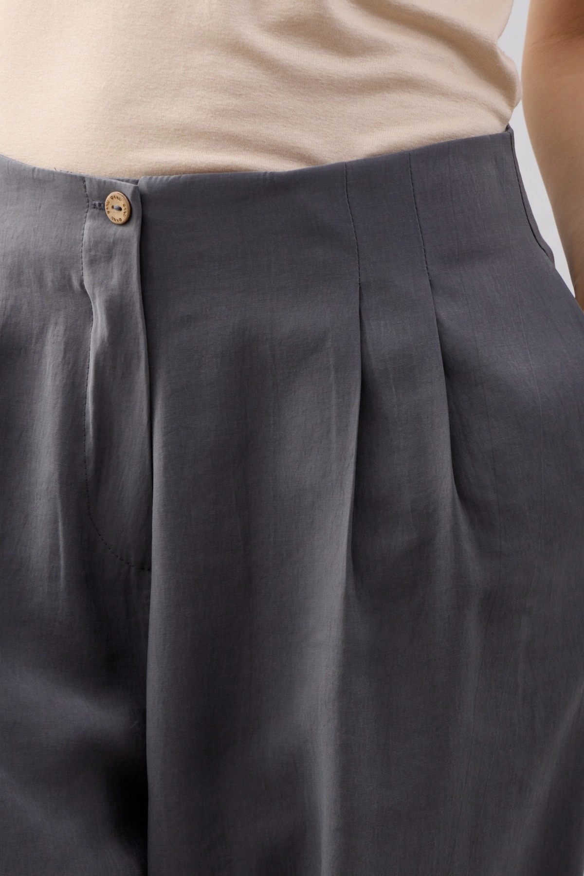 Qanu Violet Pantolon Füme