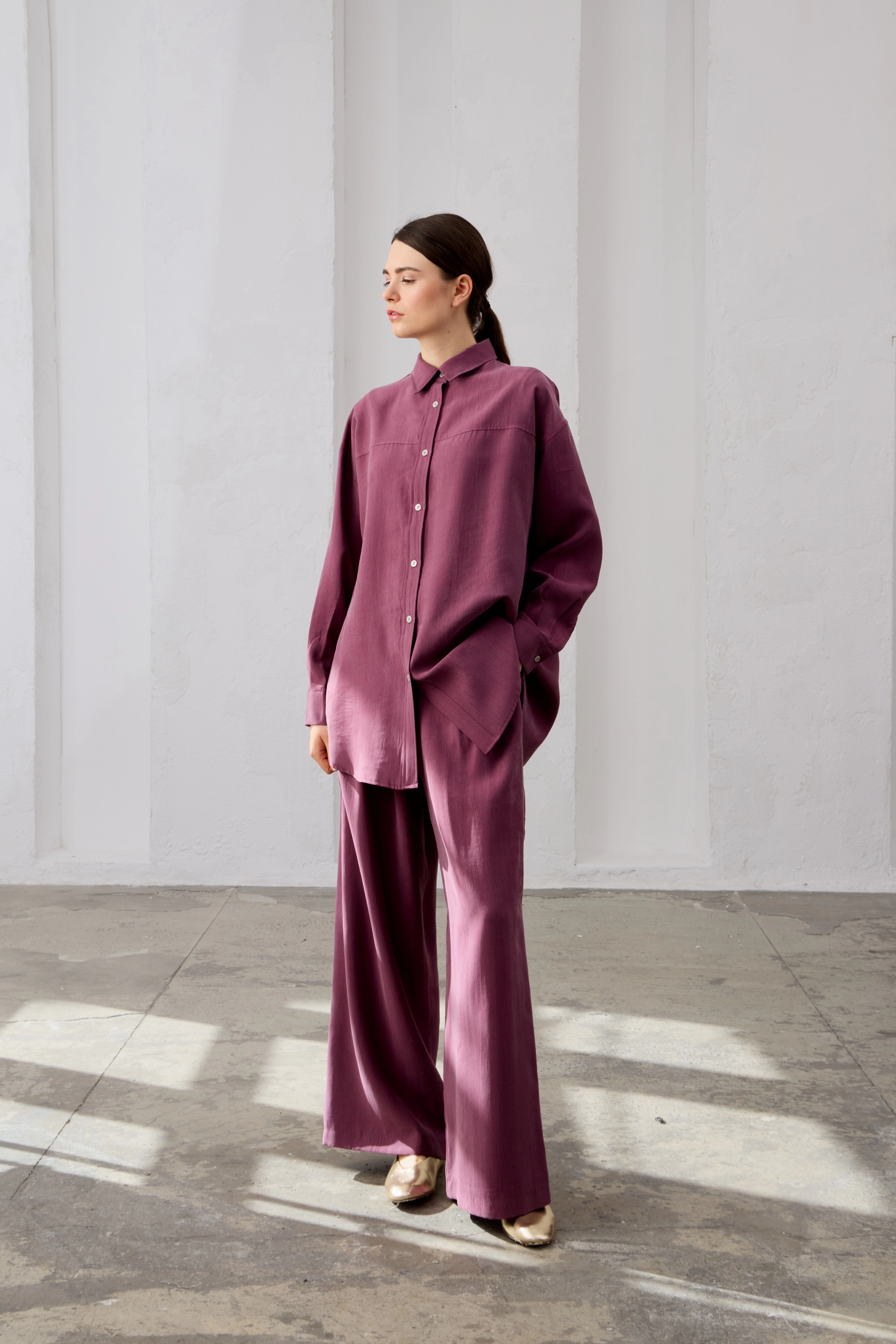 Qanu Violet Takım Mürdüm 