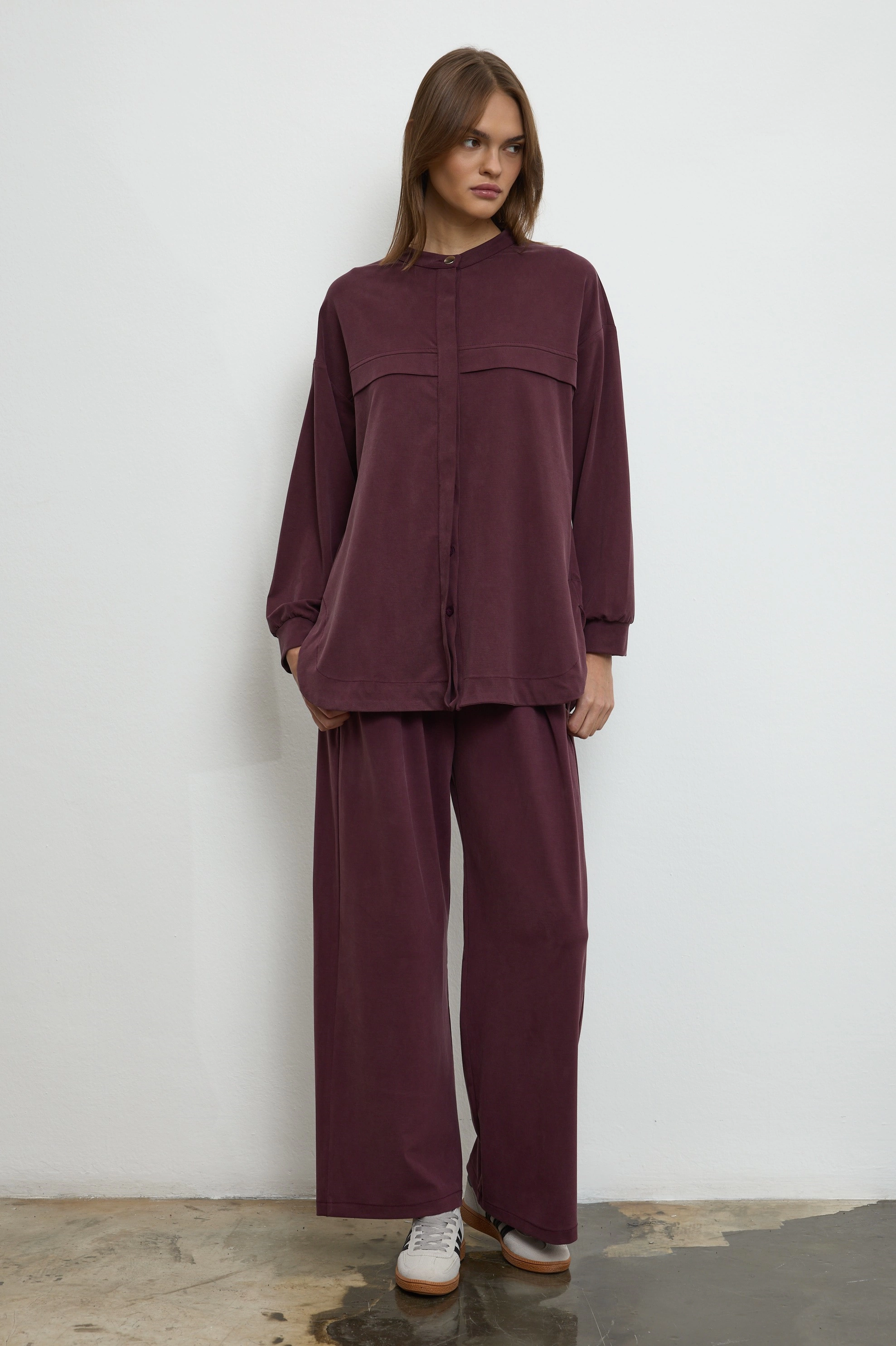 Qanu Zerda Takım Bordo